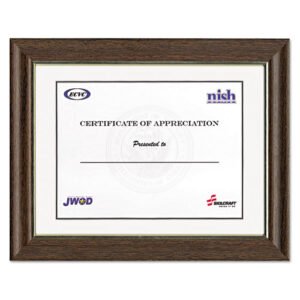 Wooden Frame Gold Metalic Inlay