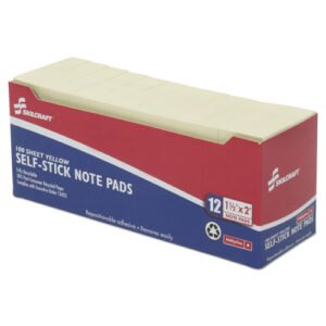 Stick Note Pad 1.5" X 2" Yellow