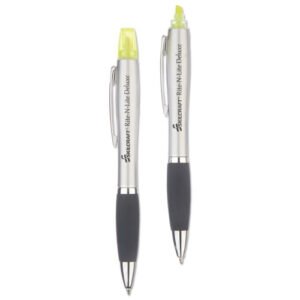 Ballpoint Black Ink Chisel Tip 2/Pack