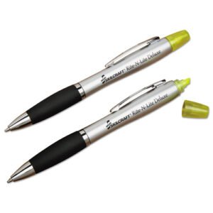 Ballpoint Black Ink Chisel Tip Dozen