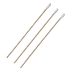 Non-Sterile Cotton Tipped Applicators, Wood, 6", 1,000/Box