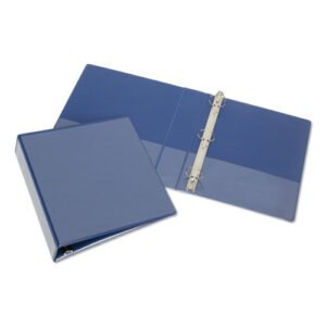 View Binder 11" X 8.5 Blue 0.5" Capacity