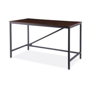 Industrial Series Table Desk Modern Walnut