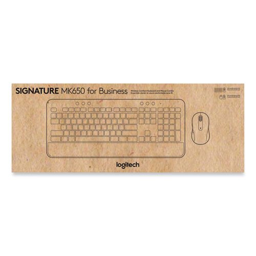 Wireless Mk650 Combo, Keyboard